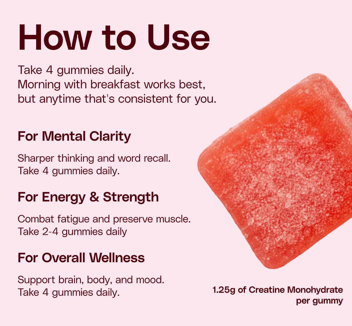 Thrive Creatine Gummies
